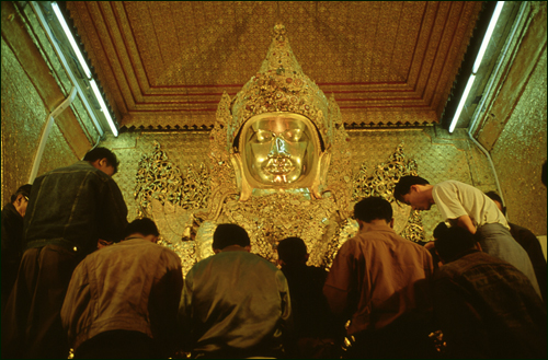 Mahamuni Pagoda, Mandalay, Burma