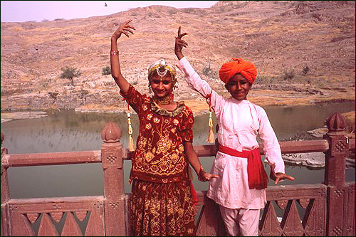 Dancers, Jasnant Thada Memorial, Jodhpur